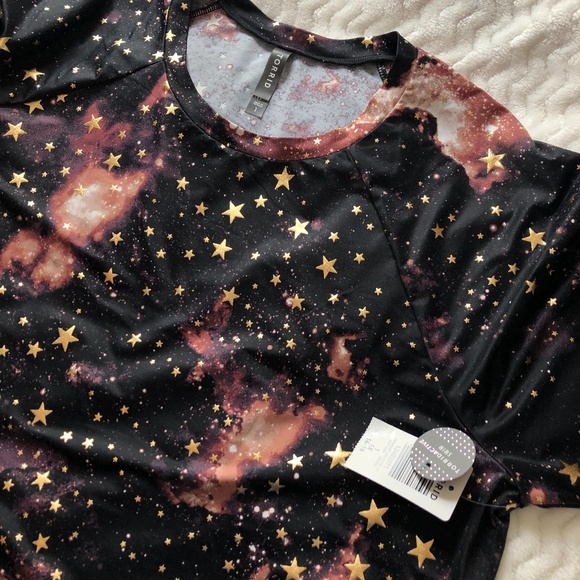 NWT! Torrid Celestial Long Sleeve Layering Swim Shirt - Picture 10 of 11